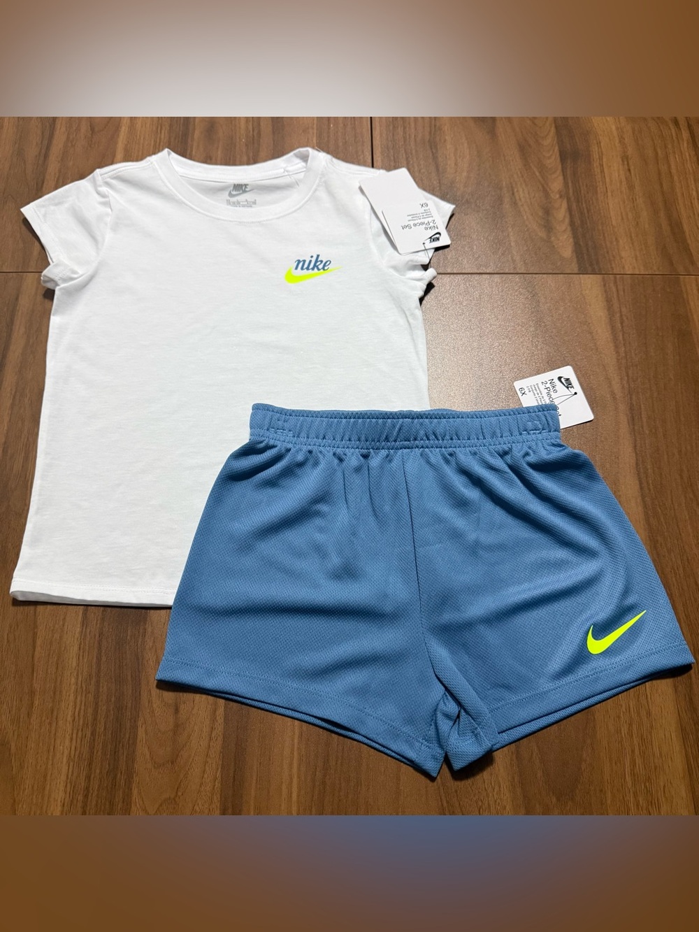 Nike Girls Outfit 2 Piece Matching Set Size 6X New